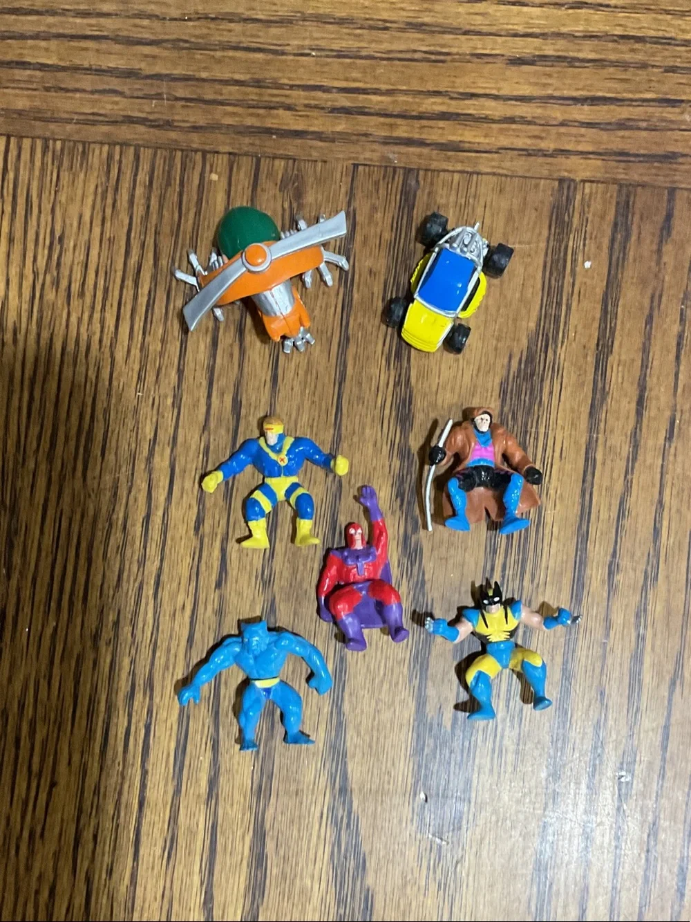 Marvel includes plastic
